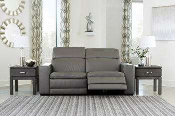 Texline Power Reclining Sectional Loveseat