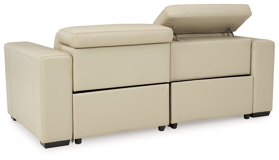 Texline Power Reclining Sectional Loveseat