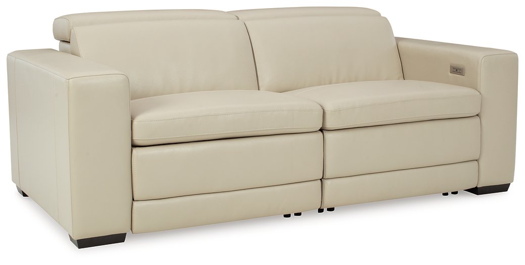 Texline Power Reclining Sectional Loveseat