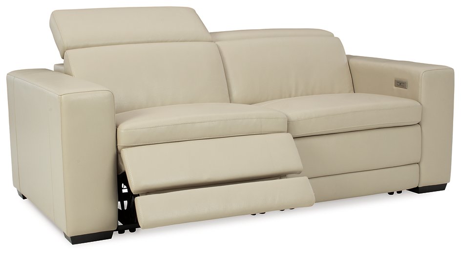 Texline Power Reclining Sectional Loveseat