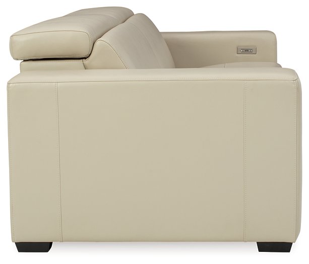 Texline Power Reclining Sectional Loveseat