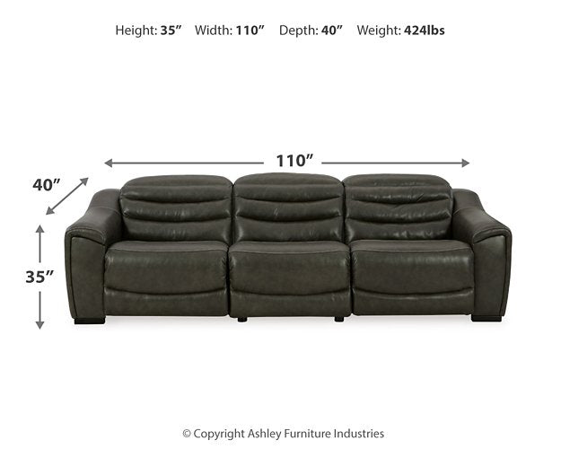 Center Line Power Reclining Sectional