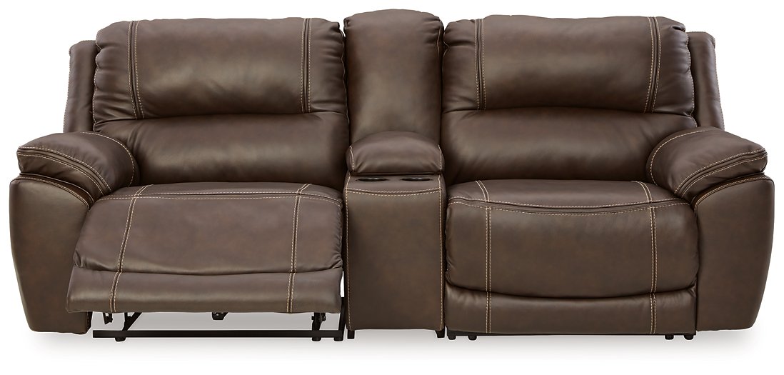 Dunleith Power Reclining Loveseat with Console