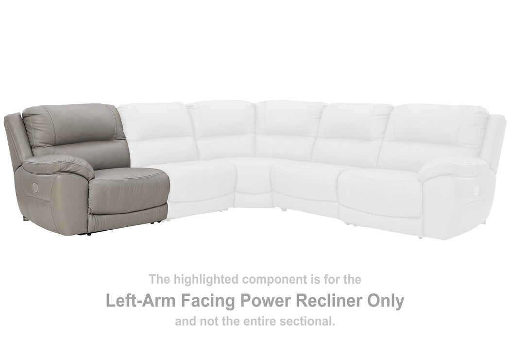 Dunleith Power Reclining Sectional Sofa