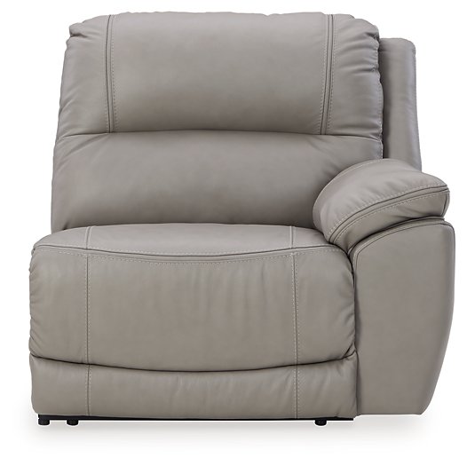 Dunleith Power Reclining Sectional Loveseat with Console