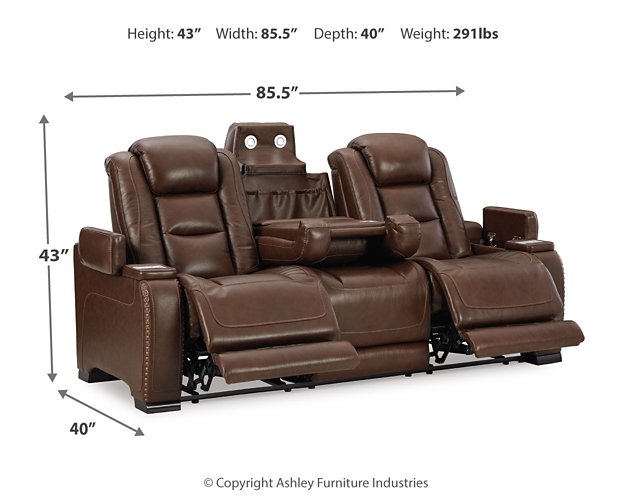 The Man-Den Power Reclining Sofa