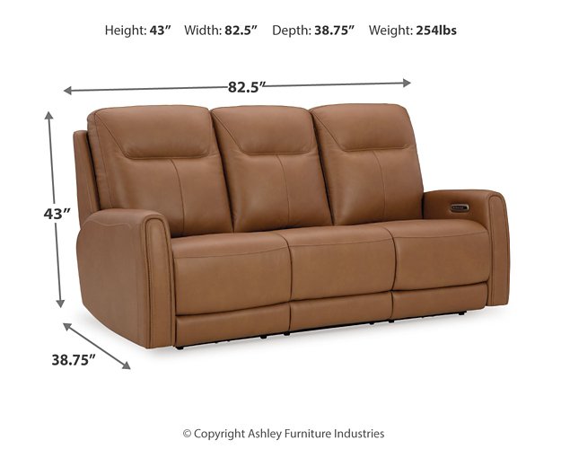 Tryanny Power Reclining Sofa