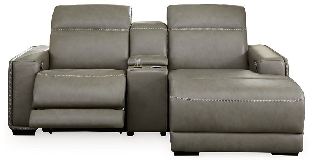 Correze Power Reclining Sectional with Chaise