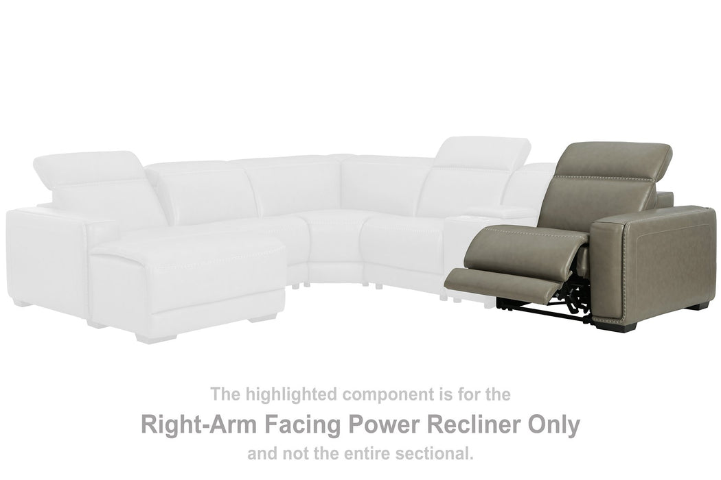 Correze Power Reclining Sectional Loveseat