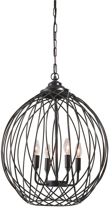 Maalik Bronze Finish Pendant Light