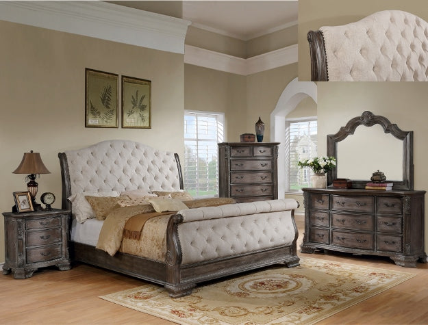 Sheffield Queen Sleigh Bed