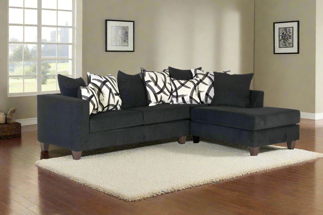 Venus Black Sectional