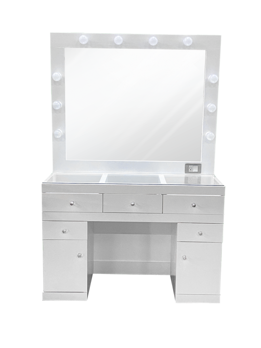 Opal White II Vanity Set