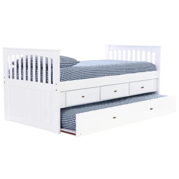 Twin Mission Rake Bed