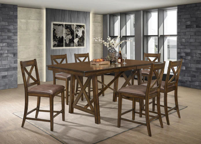 Edgewood 7pc Counter Height Dining Room Set