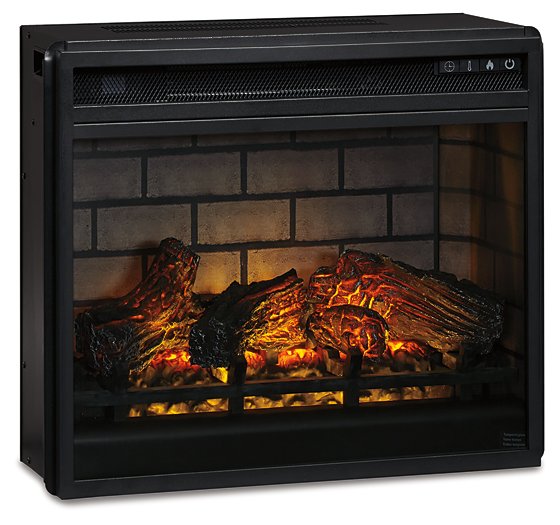 Derekson Entertainment Center with Electric Fireplace