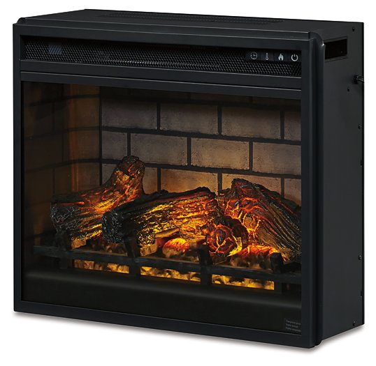 Derekson Entertainment Center with Electric Fireplace