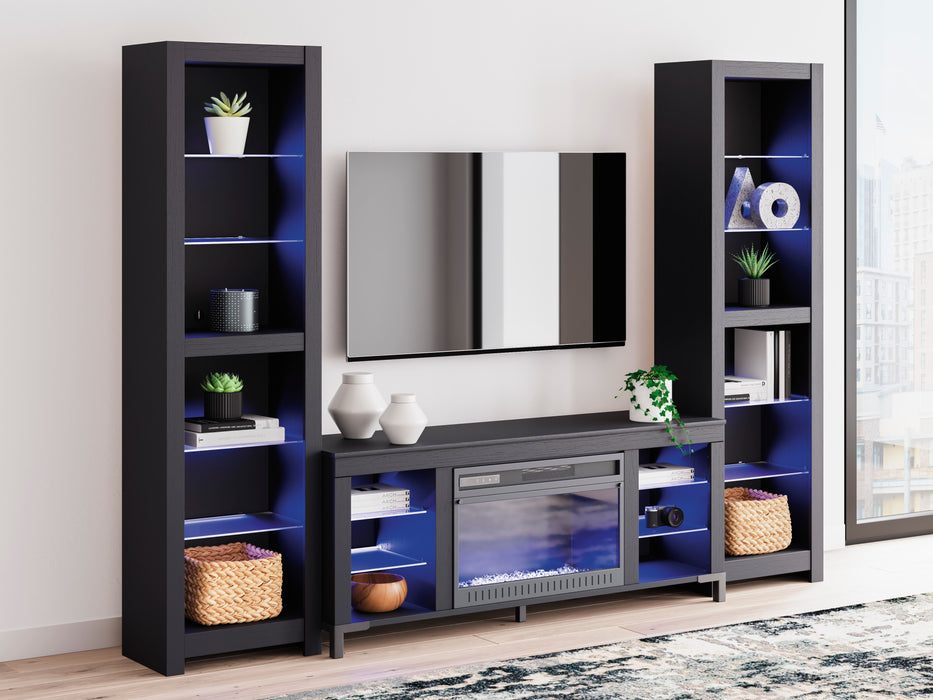 Cayberry Entertainment Center with Electric Fireplace