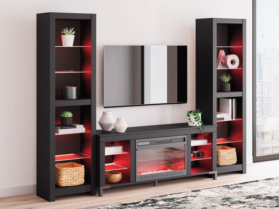 Cayberry Entertainment Center with Electric Fireplace