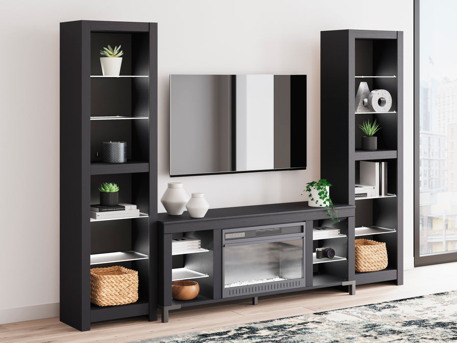 Cayberry Entertainment Center with Electric Fireplace