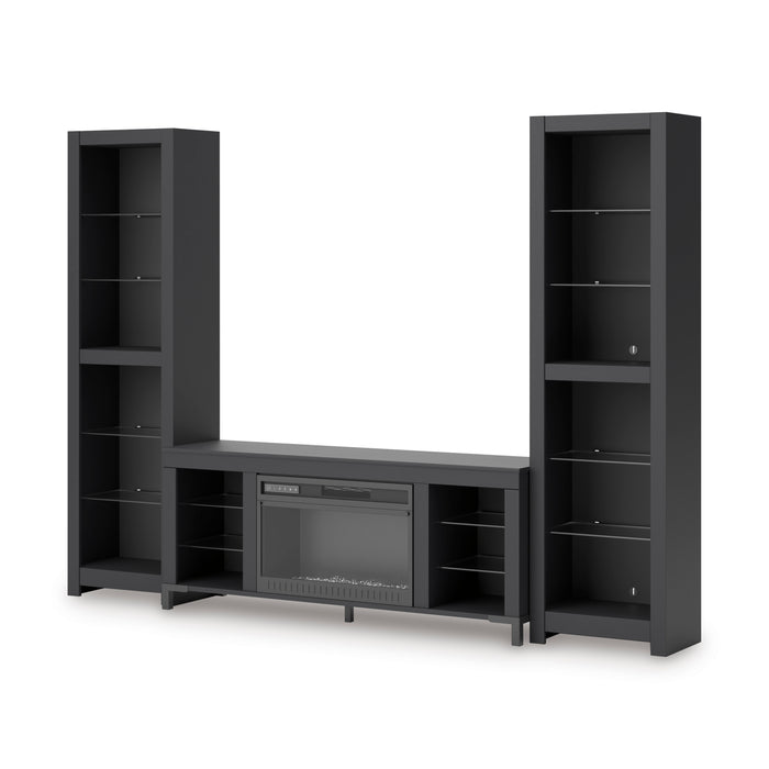 Cayberry Entertainment Center with Electric Fireplace