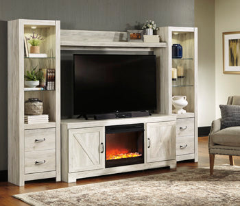 Bellaby Entertainment Center with Fireplace