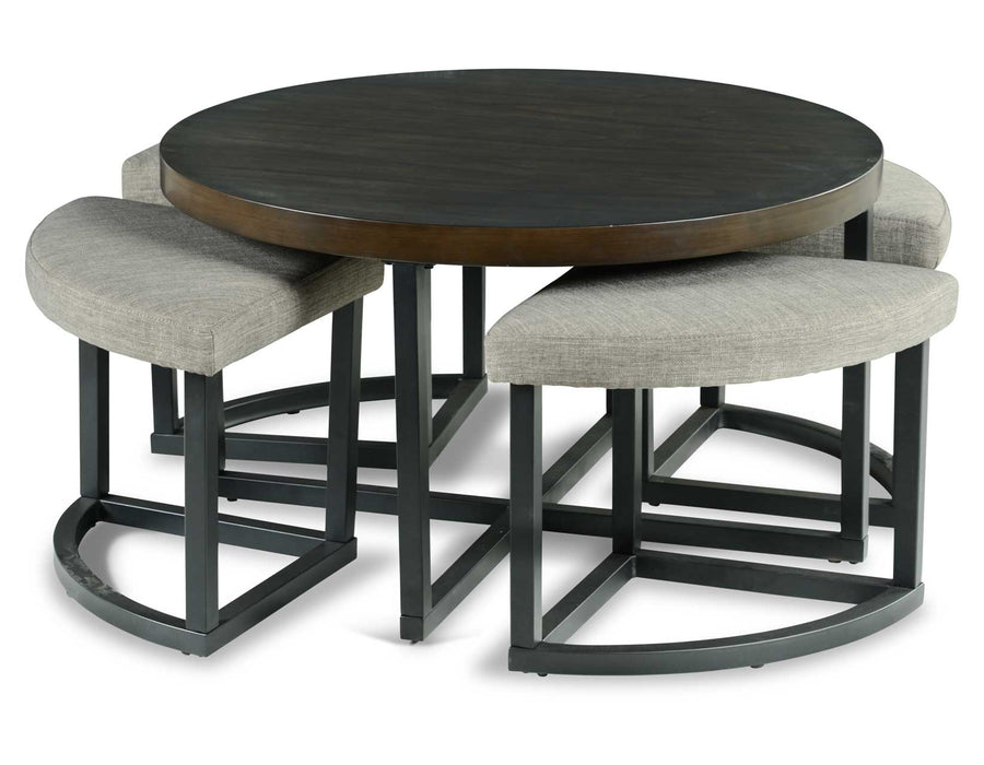 Yukon Coffee Table with Stools