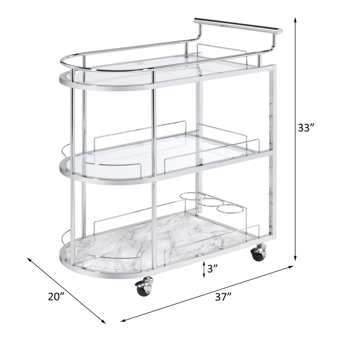 Inyo Serving Cart