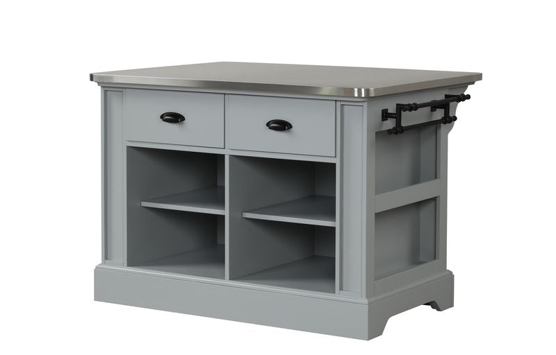 Urrur 2 Drawers Kitchen Island