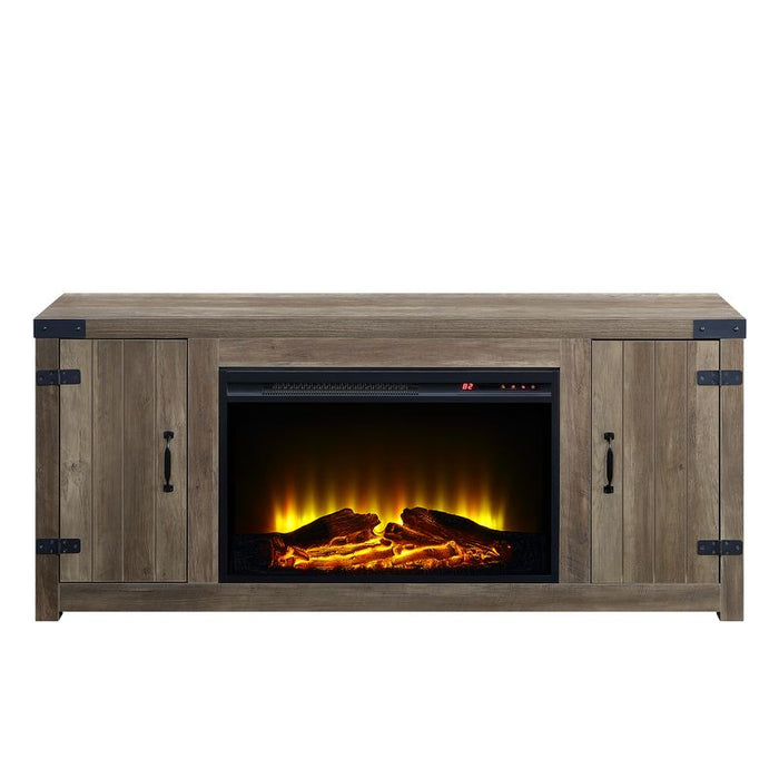 Tobias 54"L Electric Fireplace