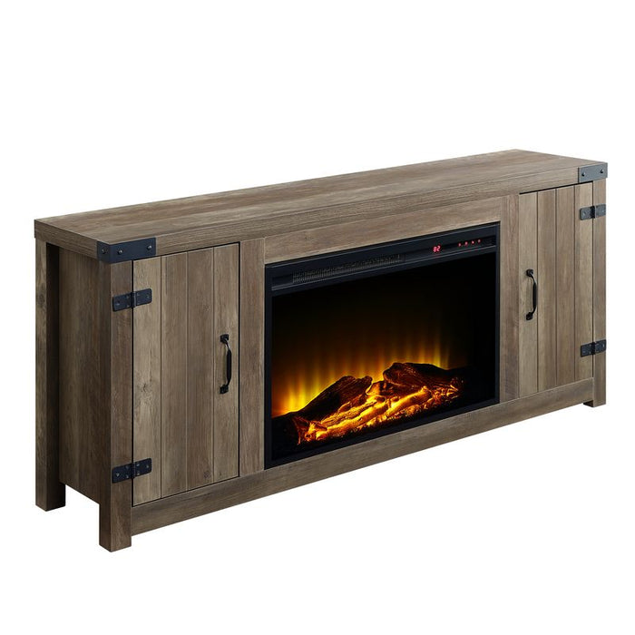 Tobias 54"L Electric Fireplace