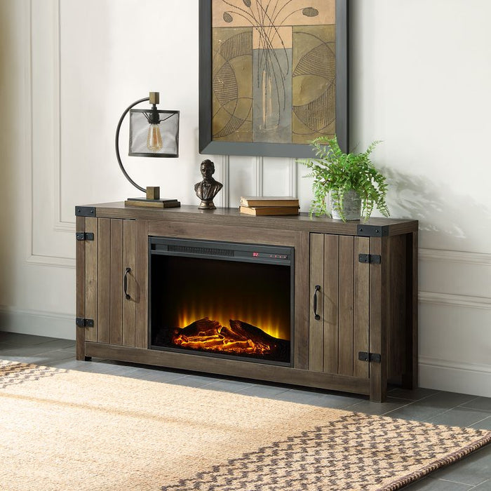 Tobias 54"L Electric Fireplace