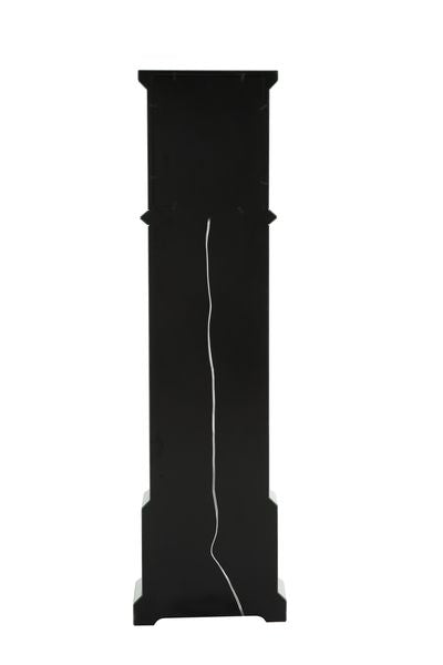 Noralie Glam Grandfather Clock with LED & Faux Diamonds Inlay