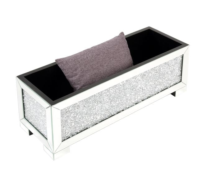 Noralie 38"L Glam Bench with Storage