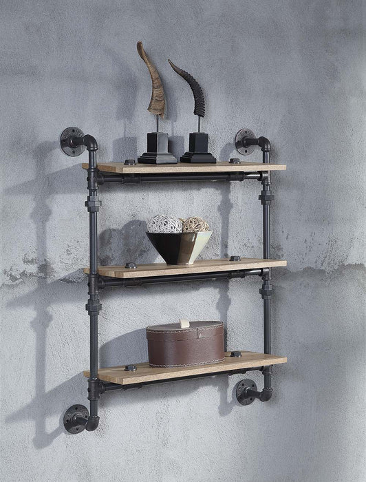Brantley Wall Rack with 3 Shelves