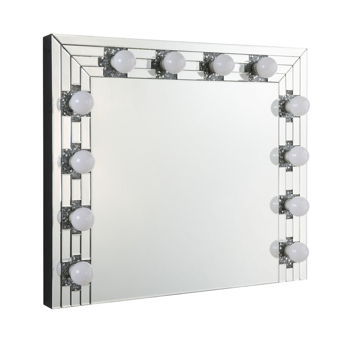 Noralie 32"L x 28"H Glam Accent Mirror