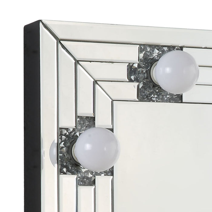 Noralie 32"L x 28"H Glam Accent Mirror