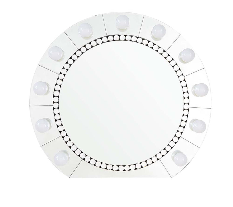 Farai Glam Round Accent Mirror