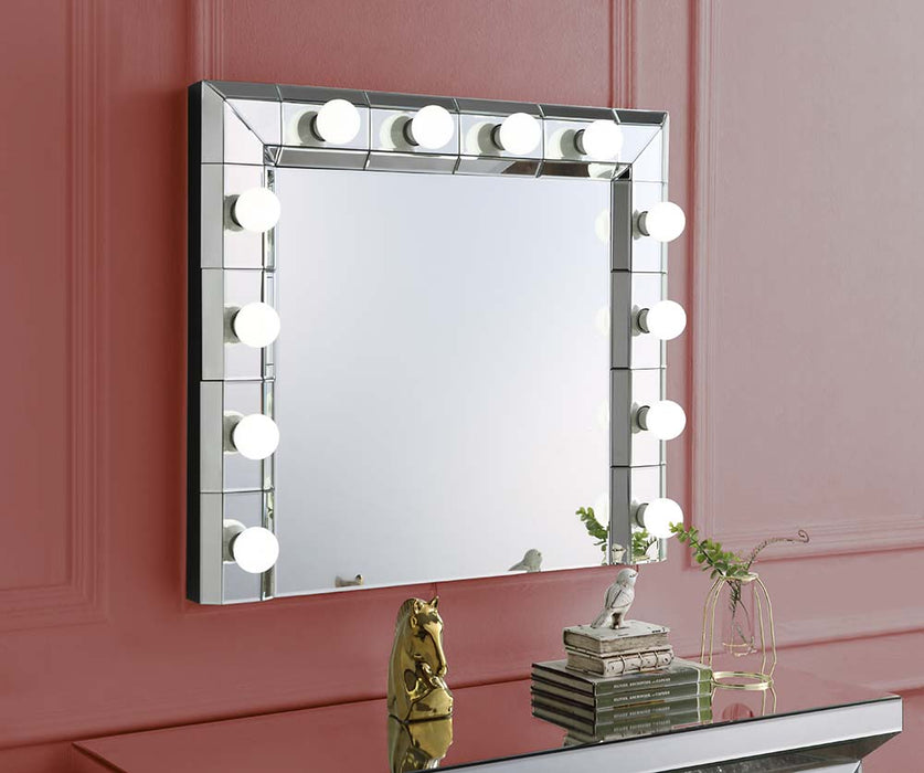 Dominic Glam Square Accent Mirror
