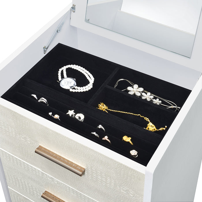 Myles 4 Drawers Jewelry Armoire