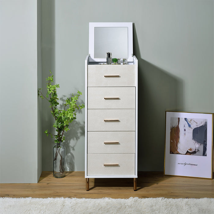 Myles 4 Drawers Jewelry Armoire