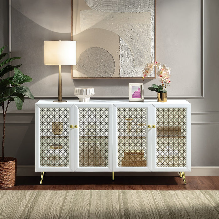 Gaerwn 61"L Console Cabinet with LED