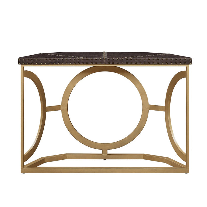 Solara Upholstered Rectangular Console Table