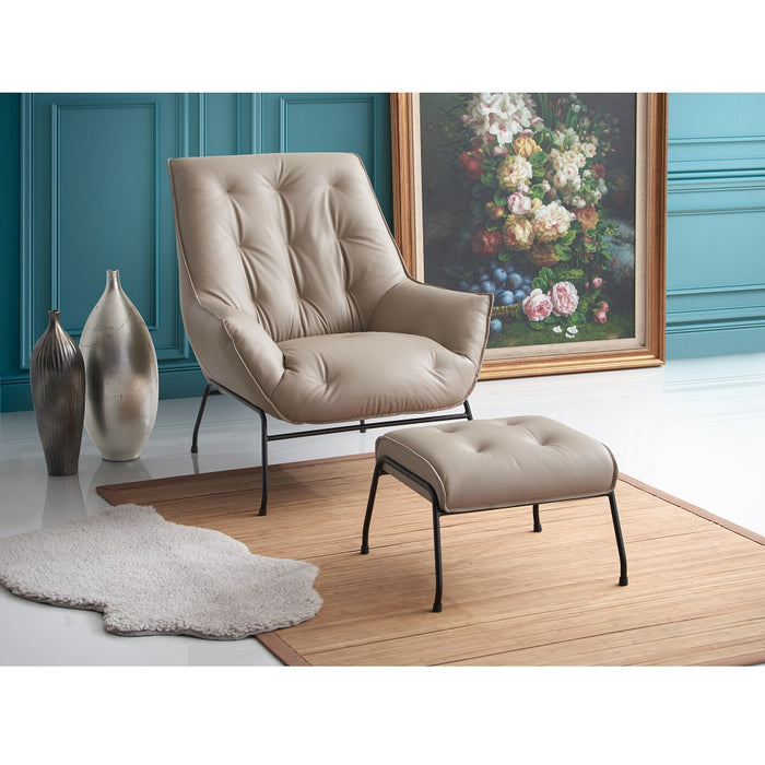 Zusa 35"W Upholstered Accent Chair