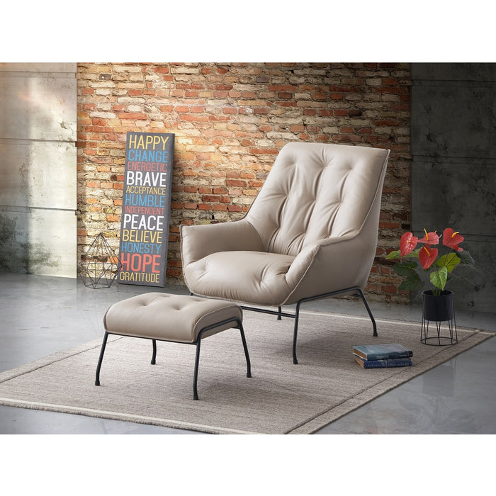 Zusa 35"W Upholstered Accent Chair