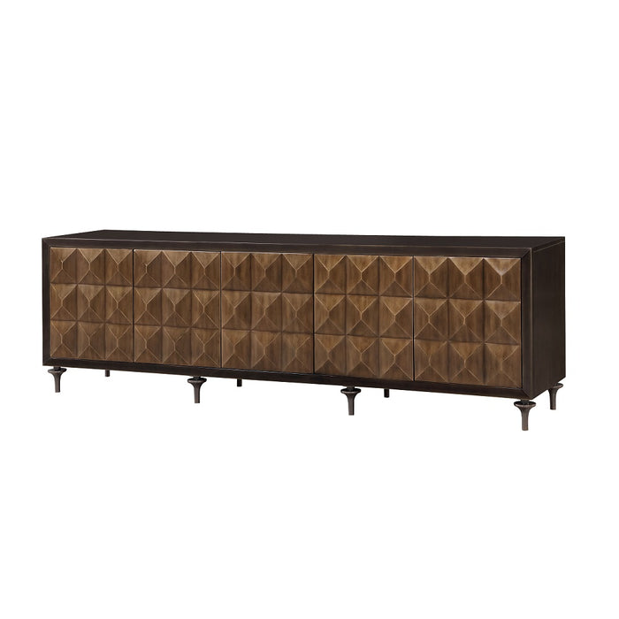 Diya 88"L Rectangular Console Cabinet