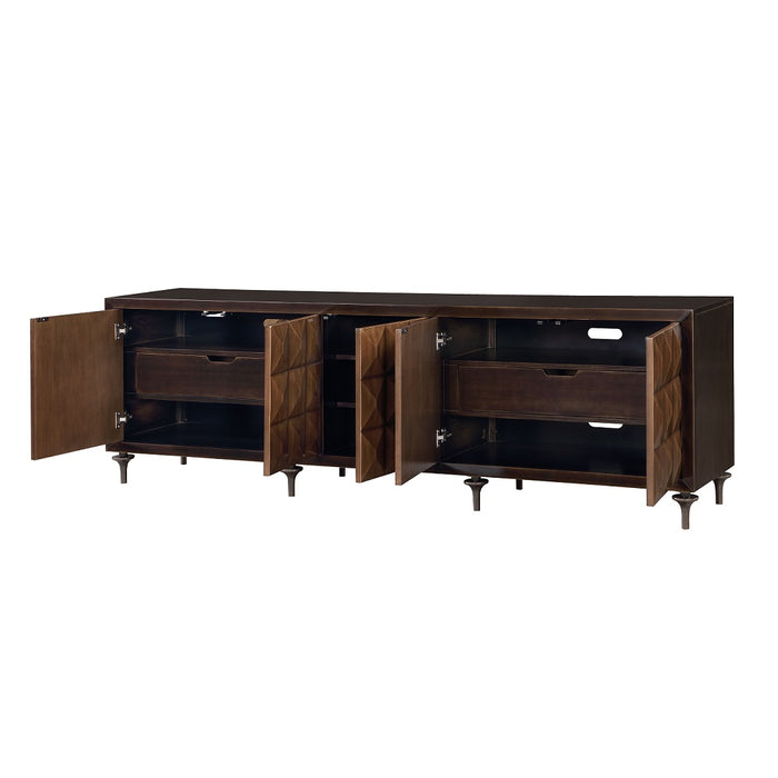 Diya 88"L Rectangular Console Cabinet