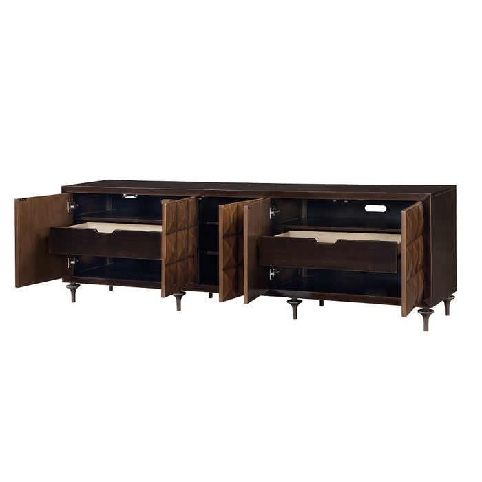 Diya 88"L Rectangular Console Cabinet