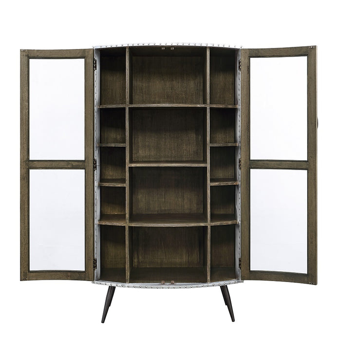 Brancaster 38"W Boucle Accent Cabinet