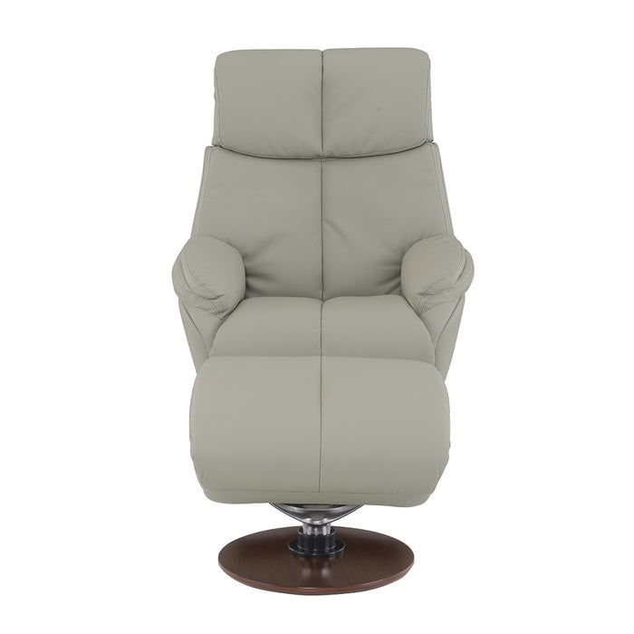 Kandoro Accent Chair with Swivel & Ottoman